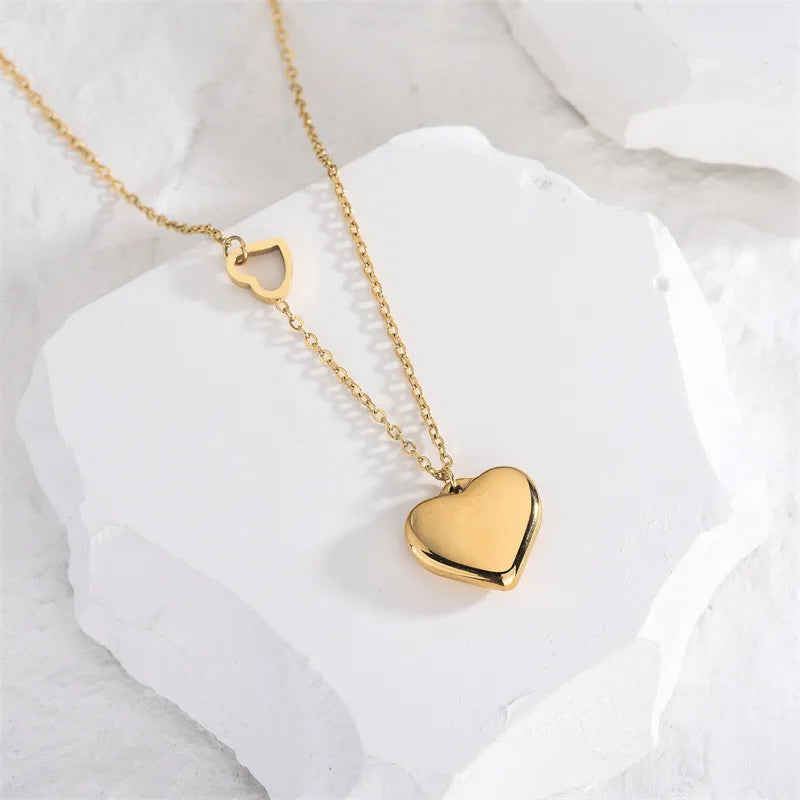 Cadena de Corazón Dorado