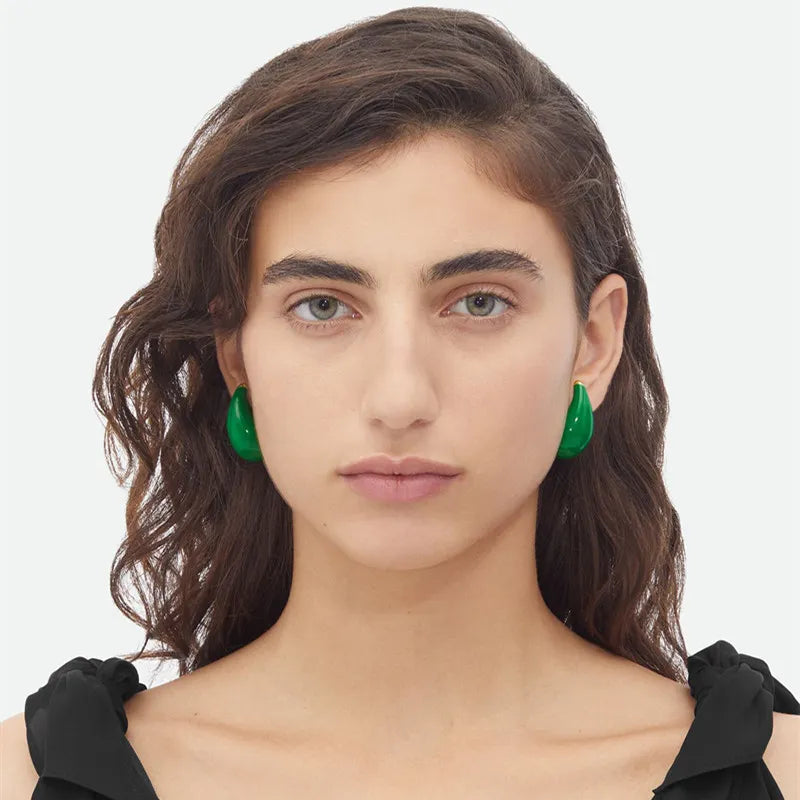 COLOR DROP EARRINGS SS