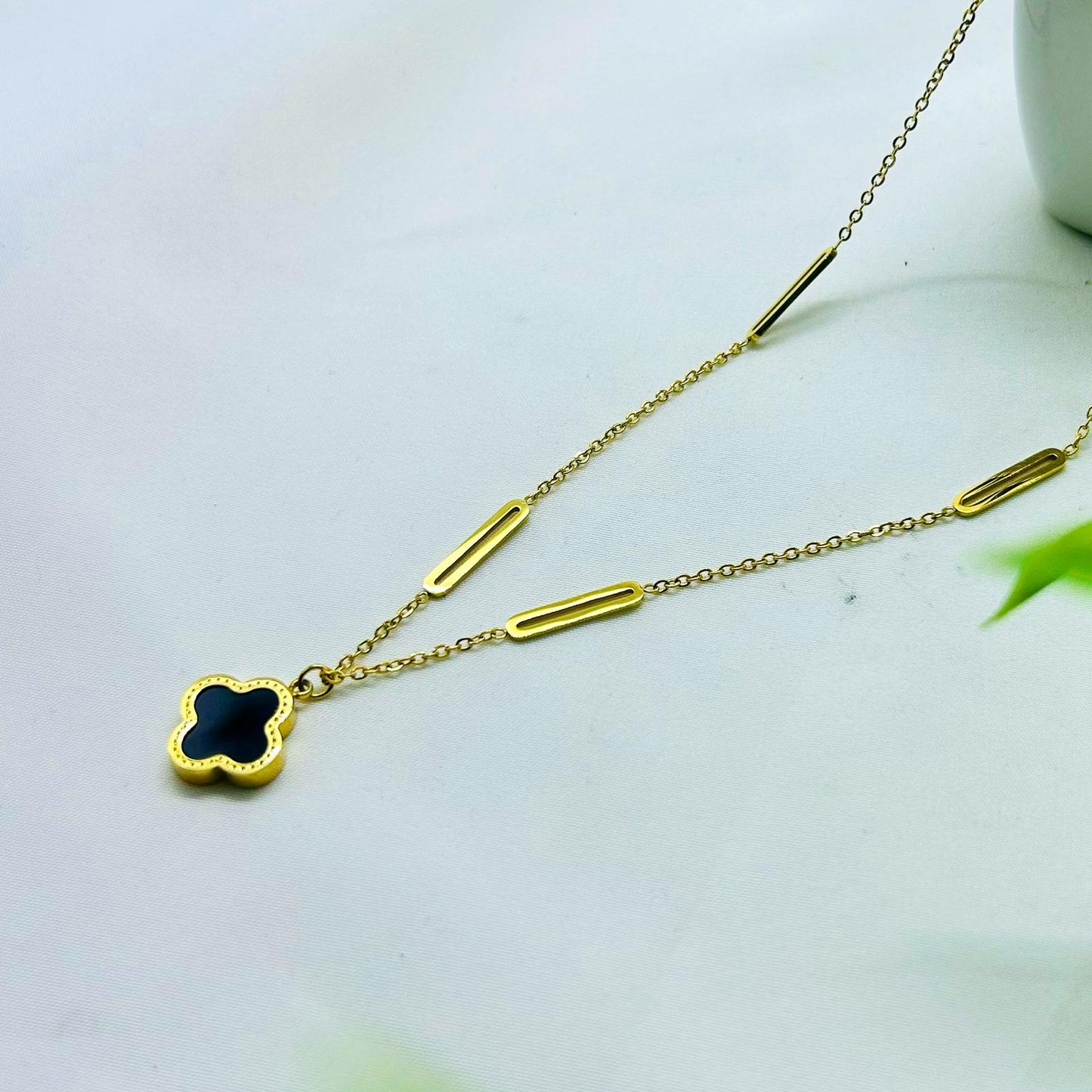 Cadena SS Flor Reversible