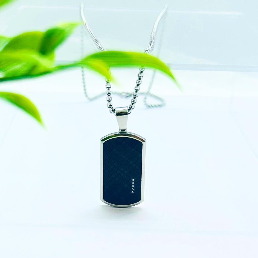 Cadena SS Con Dog Tag