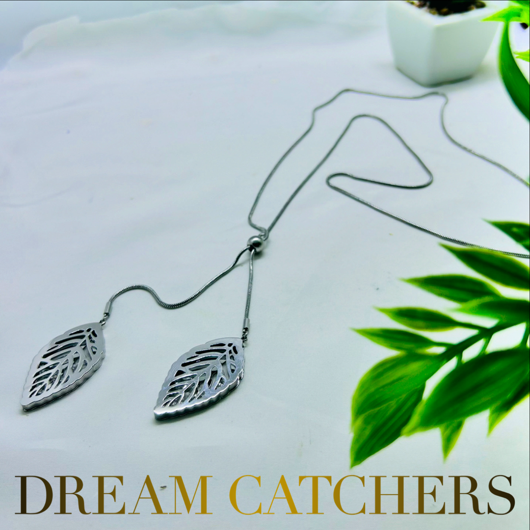 Leaves Long Necklace