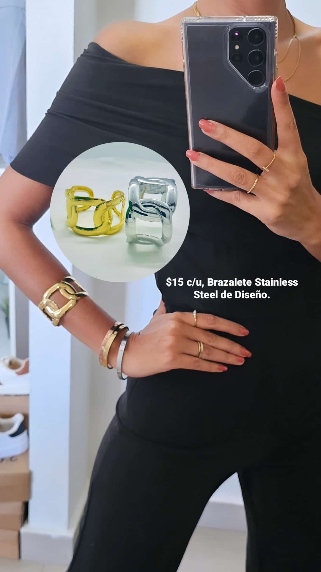 BRAZALETE STAINLESS STEEL