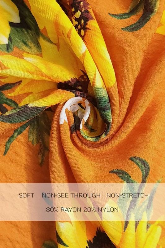 PRINTED WOVEN ROMPER