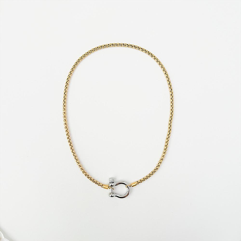 CADENA HERRADURA STAINLESS STEEL