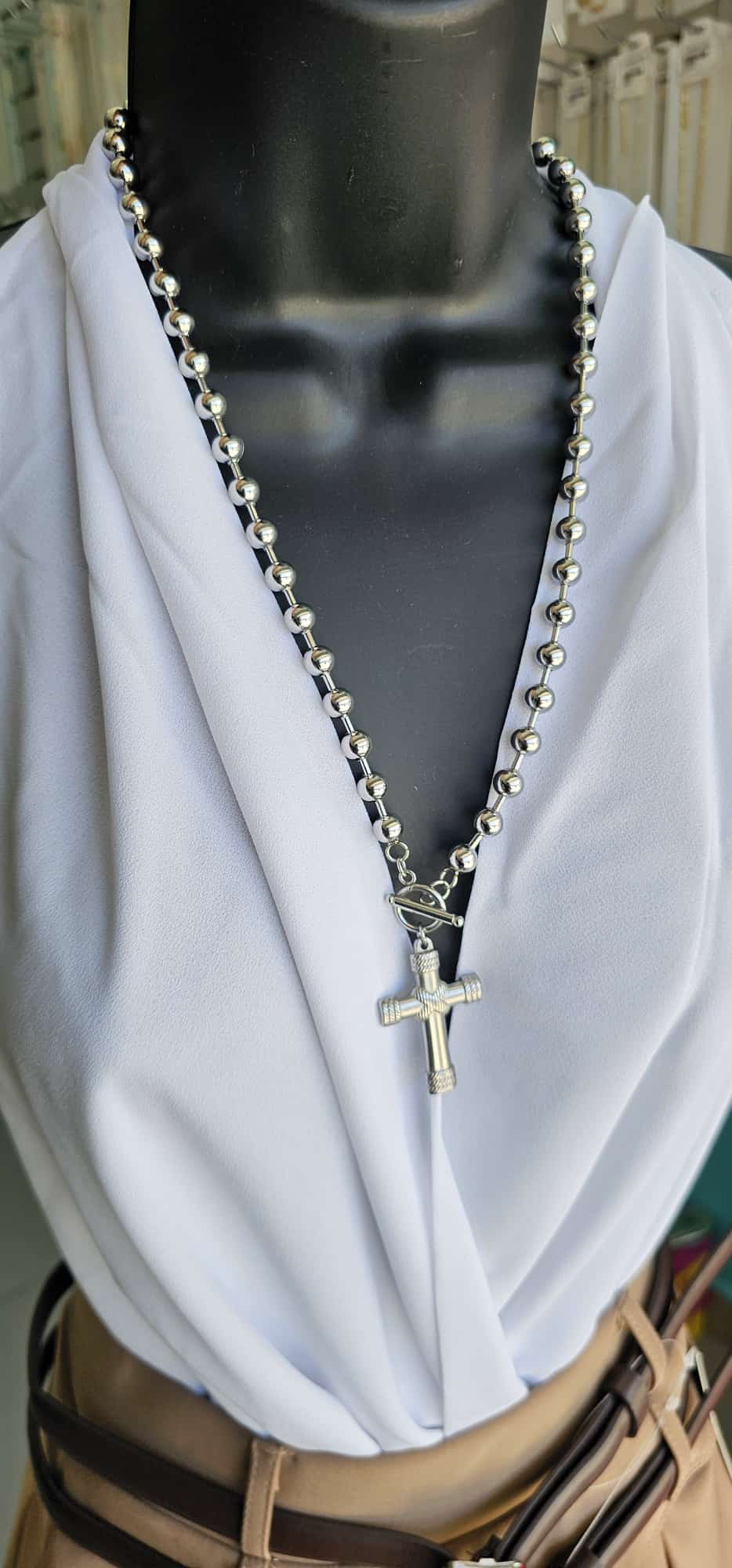 COLLAR LARGO STAINLESS STEEL