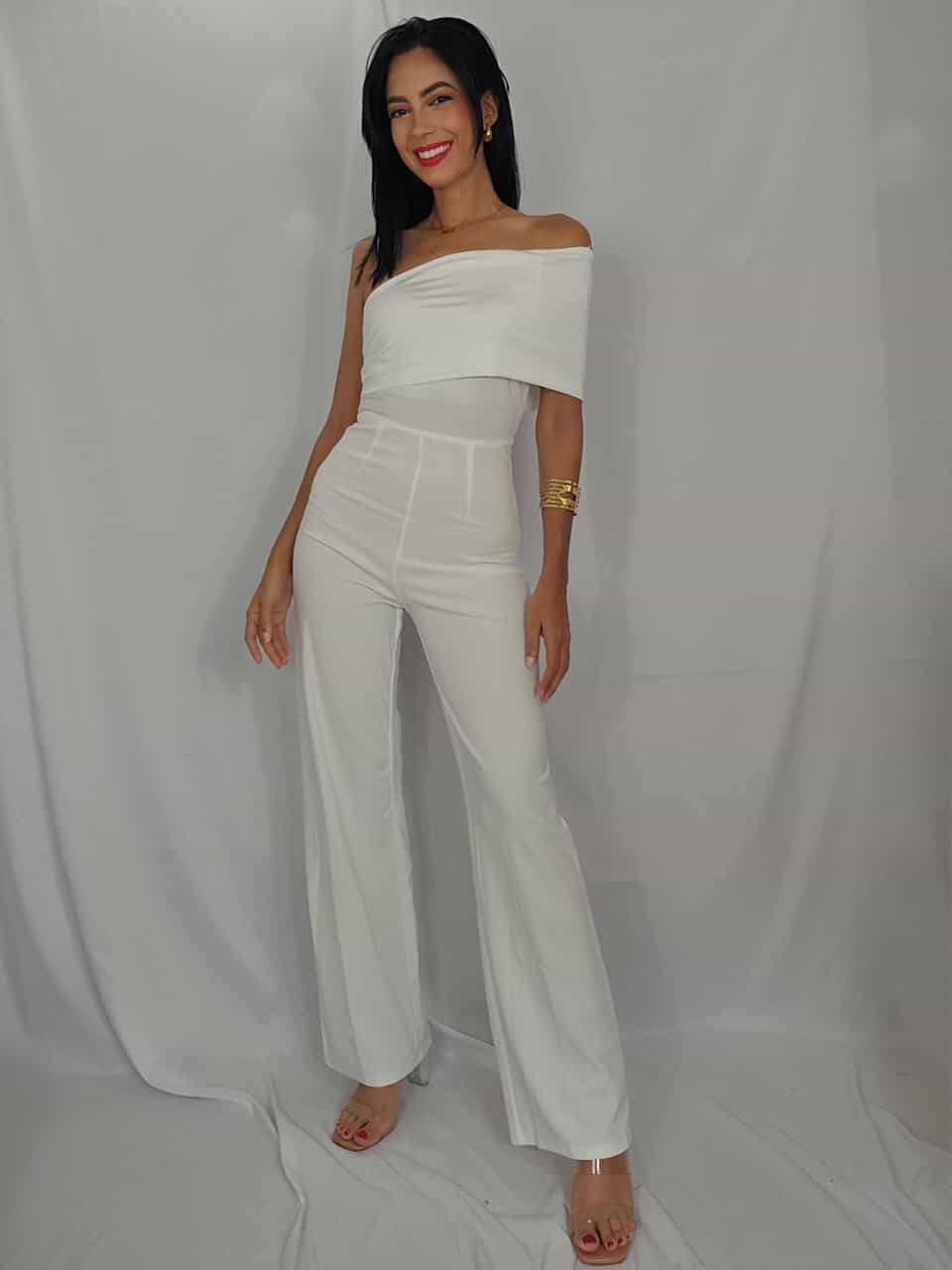 One Shoulder Jumpsuit