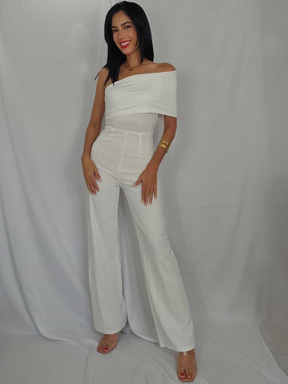 One Shoulder Jumpsuit