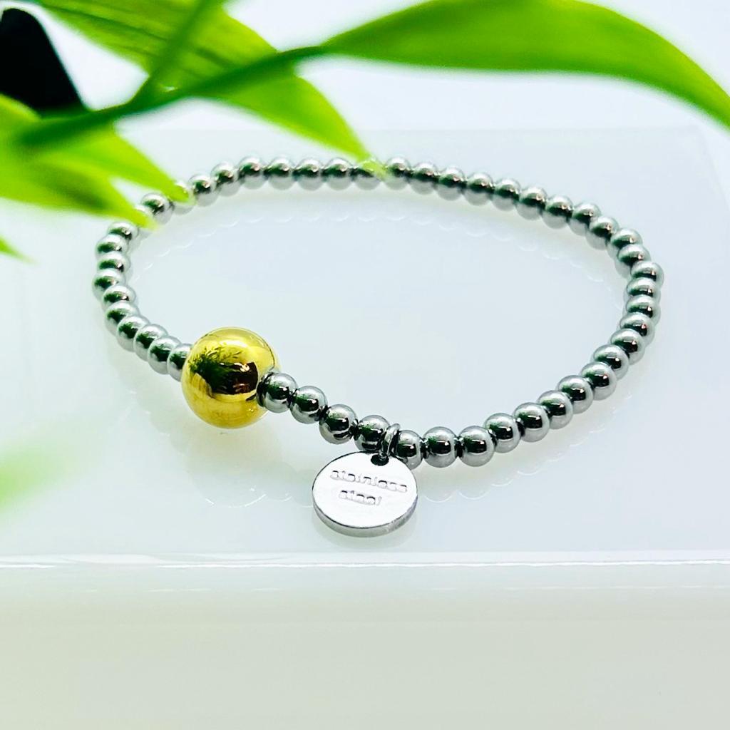 Pulsera Elástica 2 Tonos