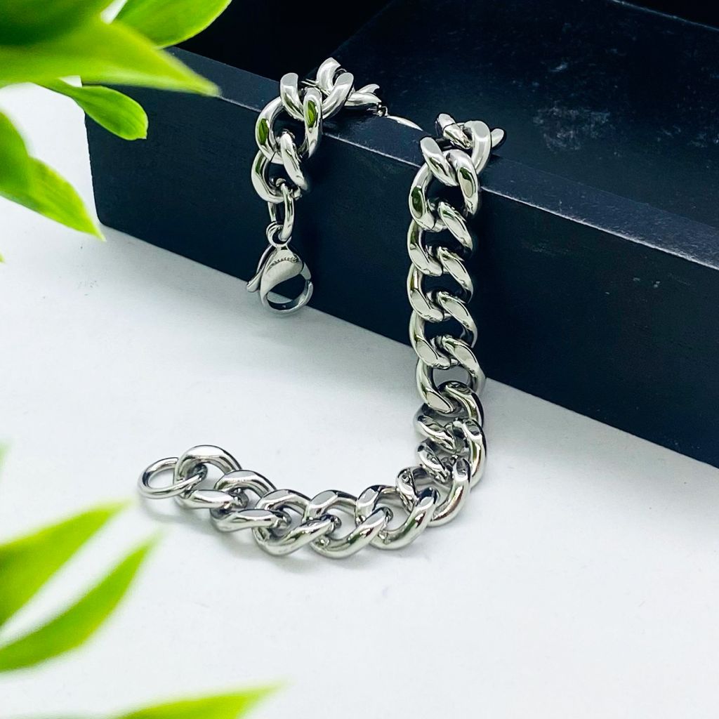 Silver Chunky Bracelet