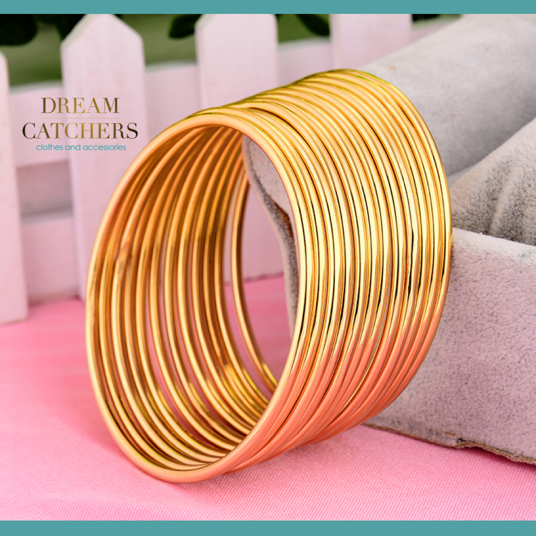 Stainless Steel Bangles Set