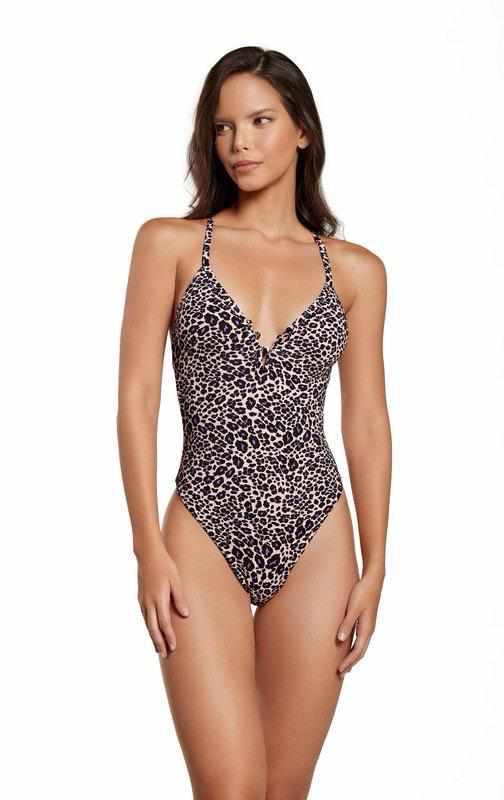 Phax Leopard One Piece Swimsuit