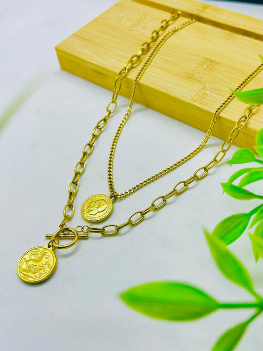 COLLAR STAINLESS STEEL EN LAYERS