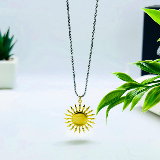 COLLAR STAINLESS STEEL, DOS TONOS