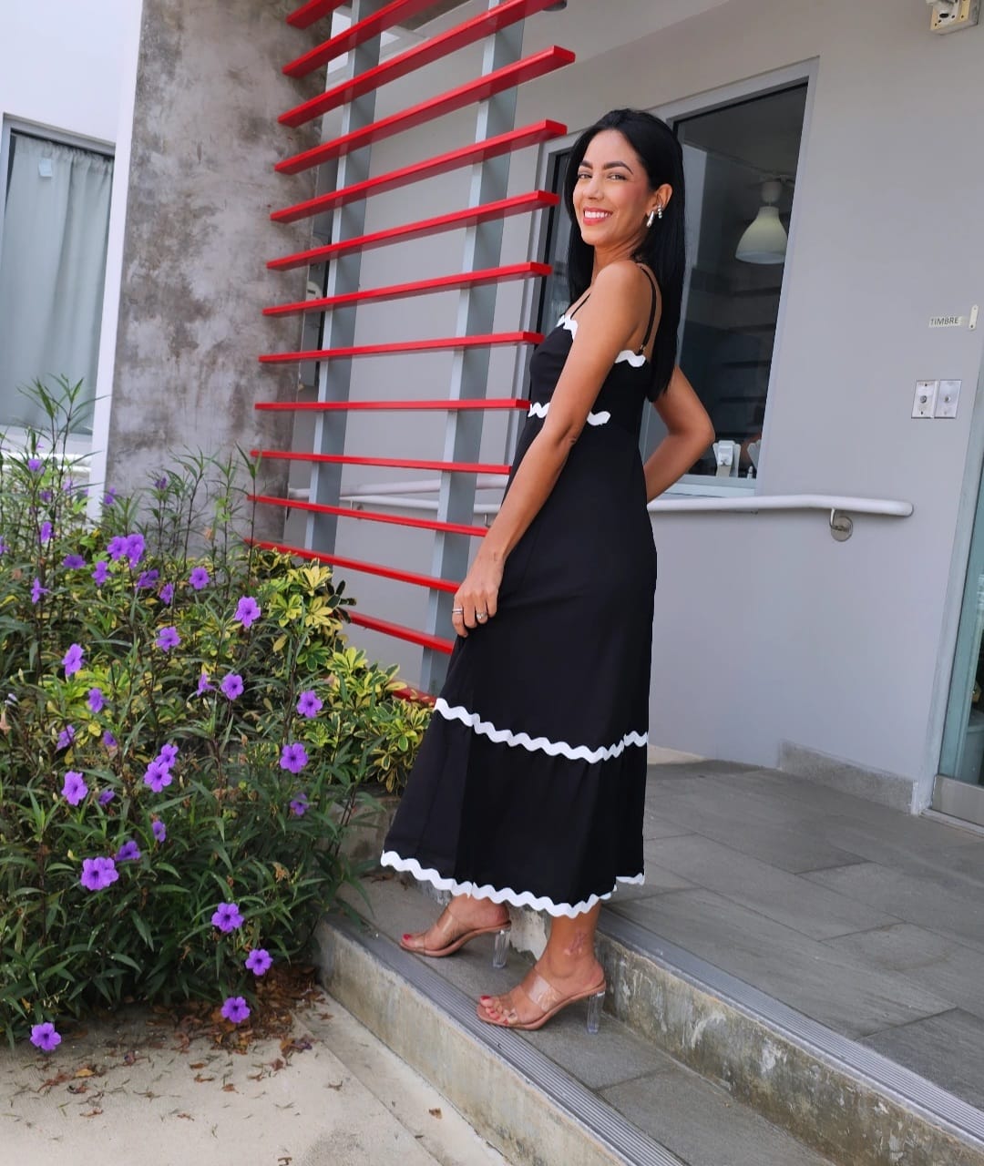 Pleated Maxi Dress